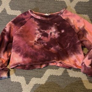 Entro Vibrant Pink and Deep Purple Top